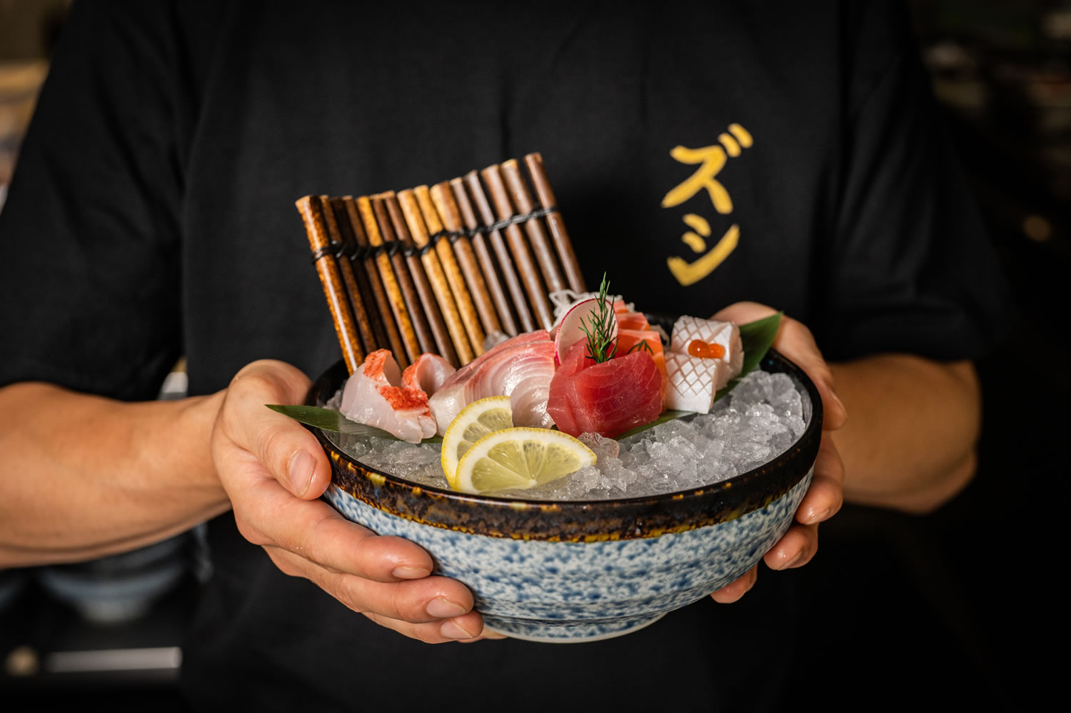 Sushi Chef at Work